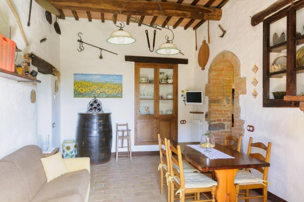Girasole Cottage Overlooking The Orcia Valley In Tuscany 拉迪科法尼 外观 照片