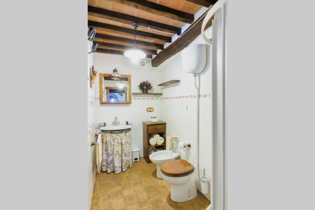 Girasole Cottage Overlooking The Orcia Valley In Tuscany 拉迪科法尼 外观 照片