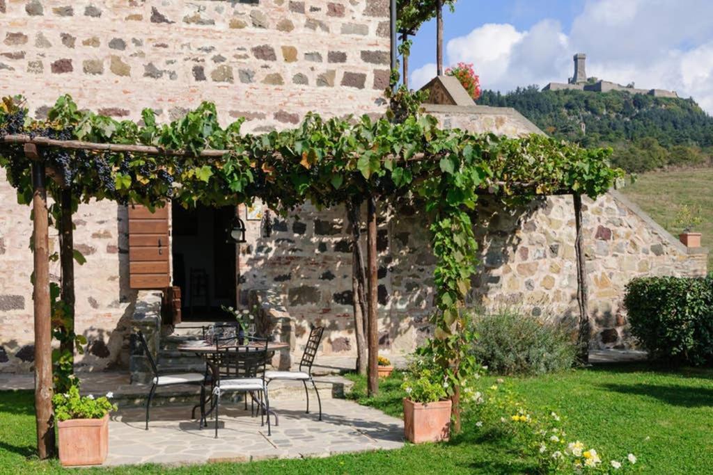 Girasole Cottage Overlooking The Orcia Valley In Tuscany 拉迪科法尼 外观 照片