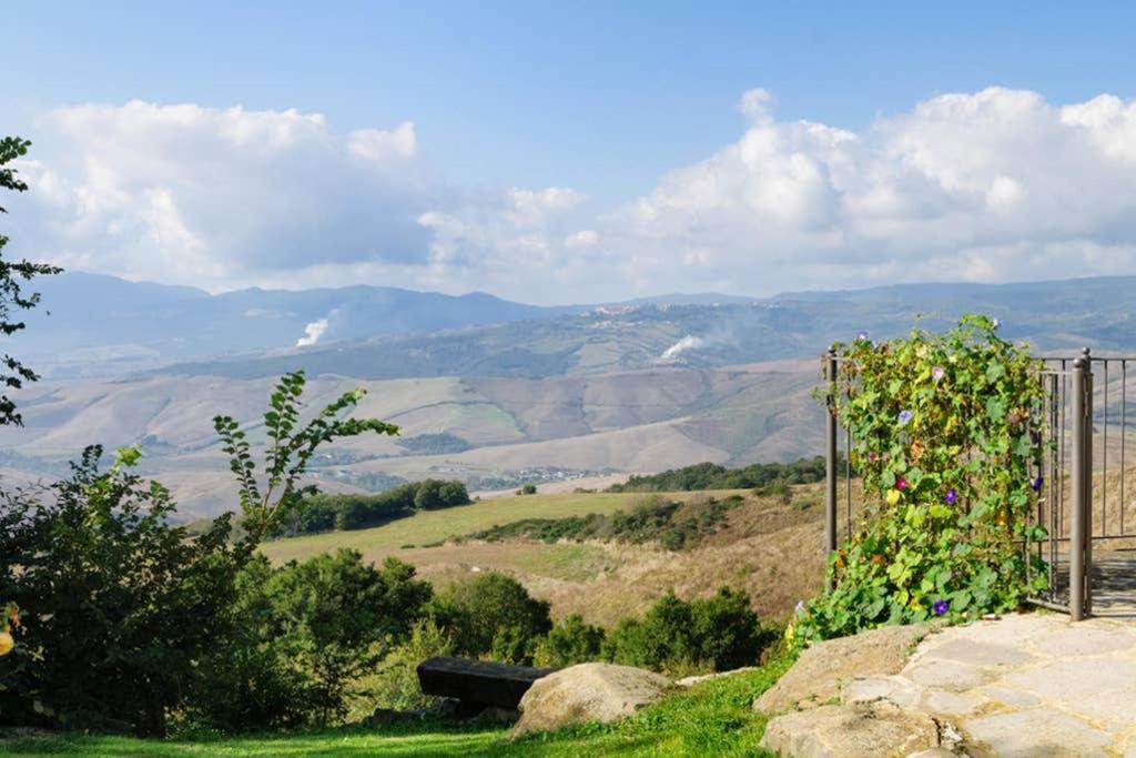 Girasole Cottage Overlooking The Orcia Valley In Tuscany 拉迪科法尼 外观 照片