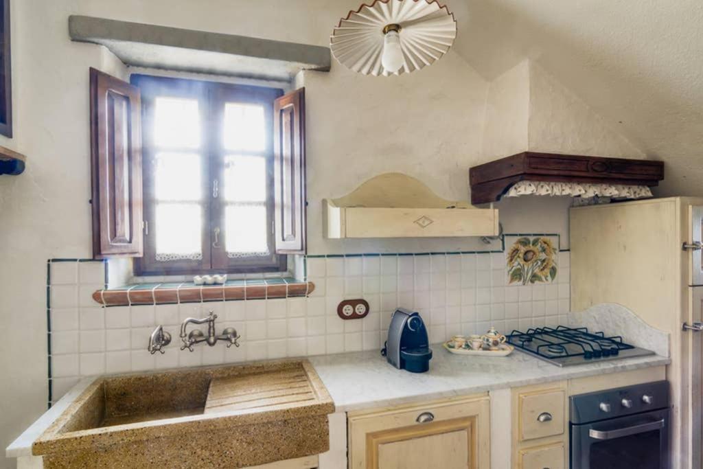 Girasole Cottage Overlooking The Orcia Valley In Tuscany 拉迪科法尼 外观 照片