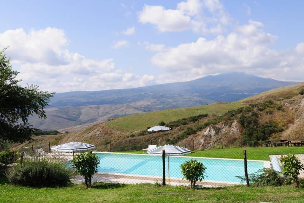 Girasole Cottage Overlooking The Orcia Valley In Tuscany 拉迪科法尼 外观 照片