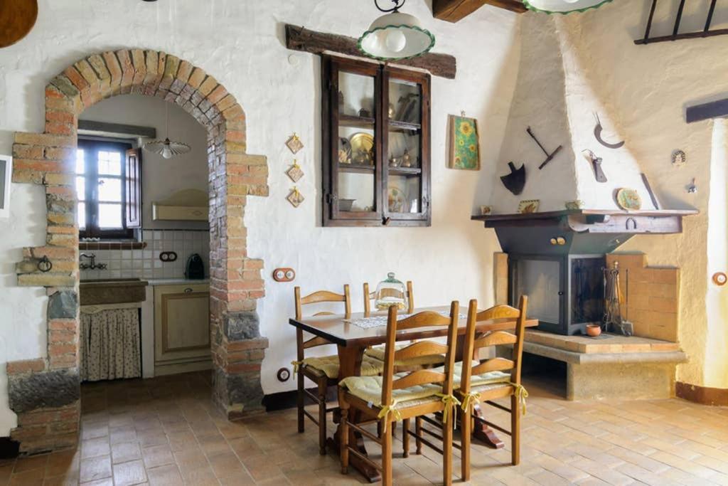 Girasole Cottage Overlooking The Orcia Valley In Tuscany 拉迪科法尼 外观 照片