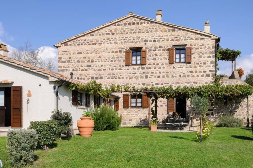 Girasole Cottage Overlooking The Orcia Valley In Tuscany 拉迪科法尼 外观 照片